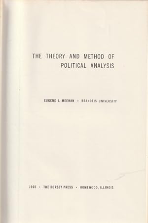 The Theory and Method of Political Analysis.