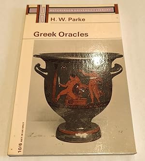 Bild des Verkufers fr Greek Oracles zum Verkauf von The Bookstore