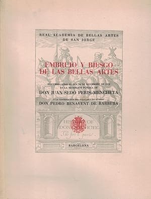 Image du vendeur pour EMBRUJO Y RIESGO DE LAS BELLAS ARTES mis en vente par Librera Torren de Rueda