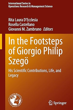 Image du vendeur pour In the Footsteps of Giorgio Philip Szegoe mis en vente par moluna