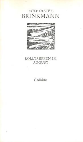 Rolltreppen im August. Gedichte. Hrsg. Chris Hirte;