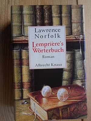 Lemprière`s Wörterbuch : Roman. Aus dem Engl. und mit Anm. von Hanswilhelm Haefs