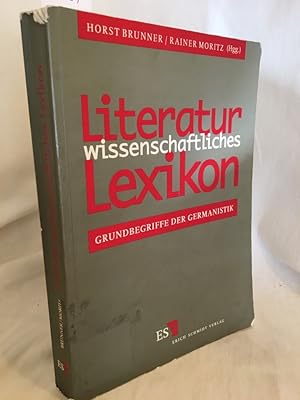 Bild des Verkufers fr Literaturwissenschaftliches Lexikon: Grundbegriffe der Germanistik. zum Verkauf von Versandantiquariat Waffel-Schrder