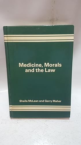 Bild des Verkufers fr Medicine, Morals and the Law zum Verkauf von Cambridge Rare Books