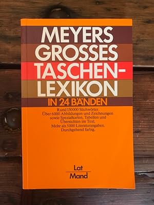 Meyer Grosses Taschenlexikon in 24 Bänden, Band 13: Lat - Mand