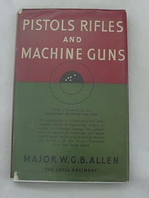 Seller image for PISTOLS RIFLES AND MACHINE GUNS for sale by Happyfish Books