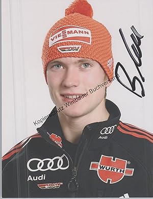 Original Autogramm Benedikt Doll Biathlon /// Autograph signiert signed signee