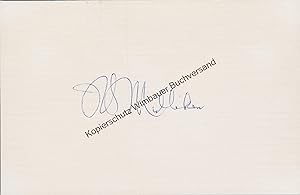 Seller image for Original Autograph Robert S. Mulliken (1896-1986) Nobel Price Chemistry 1966 /// Autogramm Autograph signiert signed signee for sale by Antiquariat im Kaiserviertel | Wimbauer Buchversand