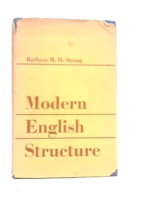 Imagen del vendedor de Modern English Structure a la venta por World of Rare Books