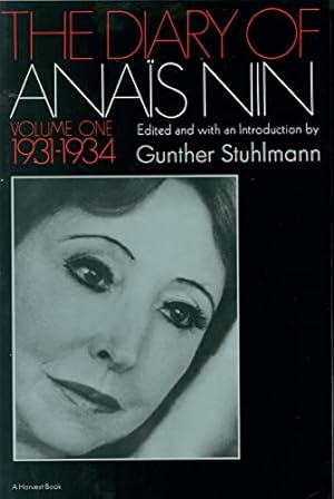 Imagen del vendedor de The Diary of Anais Nin, Vol. 1: 1931-1934 a la venta por -OnTimeBooks-