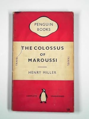 Imagen del vendedor de The Colossus of Maroussi a la venta por Cotswold Internet Books