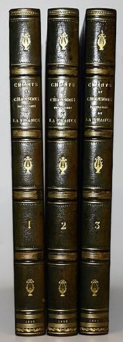 Chants et chansons populaires de la France. Première (à) troisième série.