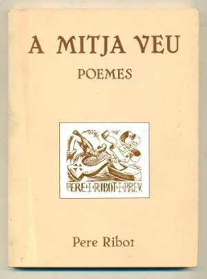 Imagen del vendedor de A MITJA VEU. Poemes a la venta por Ducable Libros