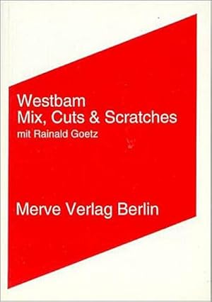 Bild des Verkufers fr Westbam, Dj:Mix,Cuts. zum Verkauf von Che & Chandler Versandbuchhandlung