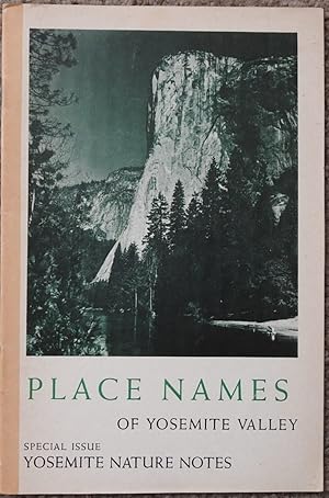 Place Names of Yosemite Valley