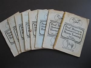 PROF. BEERY'S ILLUSTRATED COURSE IN HORSE TRAINING Complete Set Books No 1-8