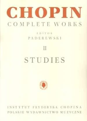 Bild des Verkufers fr Chopin Complete Works II: Studies zum Verkauf von WeBuyBooks