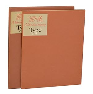 Seller image for WAD To RR: A Letter about Designing Type for sale by Jeff Hirsch Books, ABAA