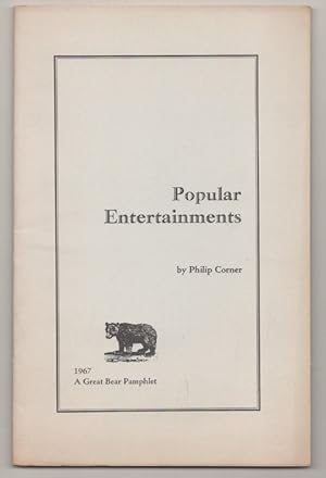 Immagine del venditore per Popular Entertainments venduto da Jeff Hirsch Books, ABAA