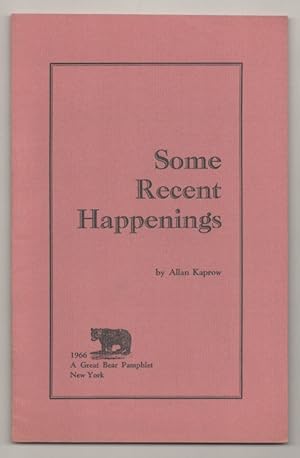 Seller image for Some Recent Happenings for sale by Jeff Hirsch Books, ABAA