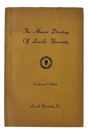 The Alumni Directory of Lincoln University