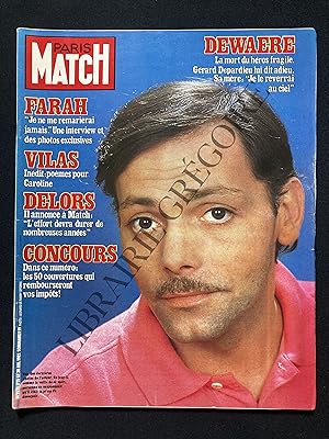 PARIS MATCH-N°1731-30 JUILLET 1982-PATRICK DEWAERE