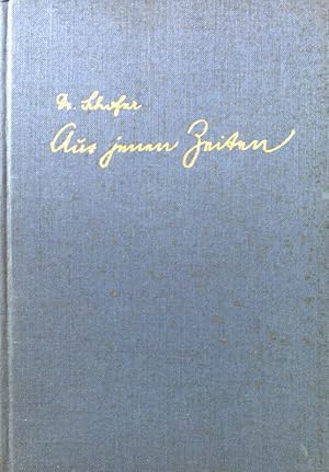 Seller image for Aus jenen Zeiten : Zeitgeme geschichtl. Erinnergn, f. d. kath. Volk. for sale by books4less (Versandantiquariat Petra Gros GmbH & Co. KG)