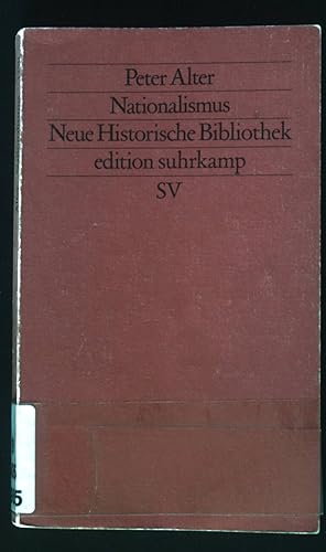 Bild des Verkufers fr Nationalismus. Edition Suhrkamp ; 1250 = N.F., Bd. 250; Neue historische Bibliothek zum Verkauf von books4less (Versandantiquariat Petra Gros GmbH & Co. KG)