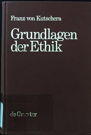 Bild des Verkufers fr Grundlagen der Ethik. zum Verkauf von books4less (Versandantiquariat Petra Gros GmbH & Co. KG)
