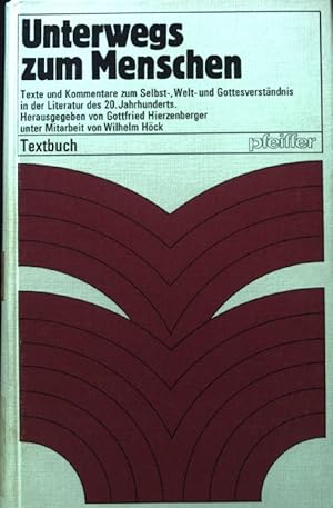 Bild des Verkufers fr Unterwegs zum Menschen. zum Verkauf von books4less (Versandantiquariat Petra Gros GmbH & Co. KG)