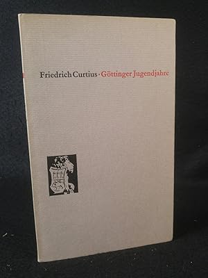 Bild des Verkufers fr Gttinger Jugendjahre. zum Verkauf von ANTIQUARIAT Franke BRUDDENBOOKS