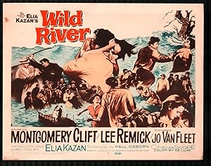 Imagen del vendedor de River Wild 11'x14' Lobby Title Card #1 Montgomery Clift Lee Remick Thriller a la venta por DTA Collectibles