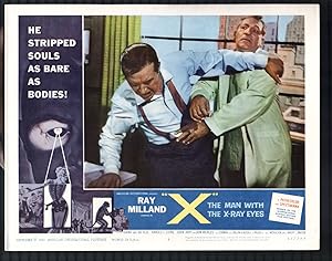 Seller image for X: The Man with the X-Ray Eyes 11'x14' Lobby Card #8 Ray Milland Sci-Fi for sale by DTA Collectibles