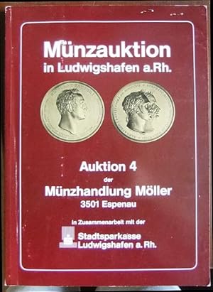 Münzauktion in Ludwigshafen a. Rh., Auktion 4 am 12. und 13. Oktober 1989 in den Räumen der Stadt...