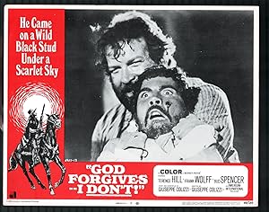 God Forgives. I Don't! 11'x14' Lobby Card #3 Terence Hill Western