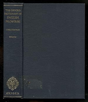 Bild des Verkufers fr The Oxford Dictionary of English Proverbs: Third Edition, Revised zum Verkauf von Between the Covers-Rare Books, Inc. ABAA