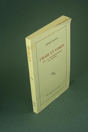 Seller image for Chair et corps: sur la phnomnologie de Husserl. for sale by Steven Wolfe Books