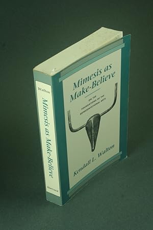 Immagine del venditore per Mimesis as make-believe: on the foundations of the representational arts - SOME MARKINGS. venduto da Steven Wolfe Books