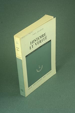 Imagen del vendedor de Histoire et vrit. a la venta por Steven Wolfe Books