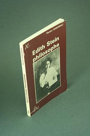 Imagen del vendedor de Edith Stein philosophe - COPY WITH MARKINGS. a la venta por Steven Wolfe Books