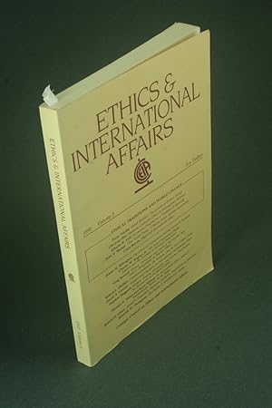 Seller image for Ethics & international affairs : Volume 5, 1991 : Ethical Traditions and World Change. for sale by Steven Wolfe Books