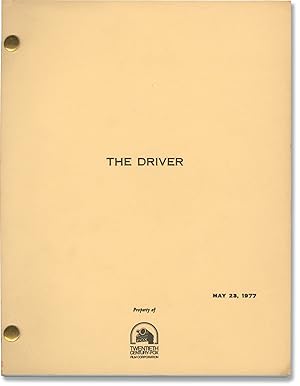 The Driver (Original screenplay for the 1978 film)