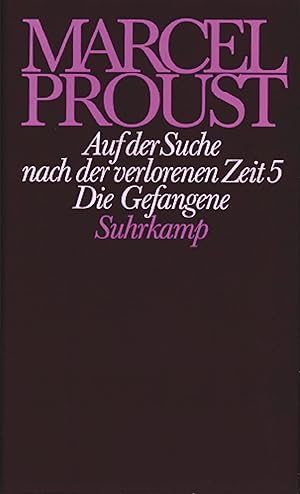 Seller image for Werke. Frankfurter Ausgabe: Werke II. Band 5: Auf der Suche nach der verlorenen Zeit 5. Die Gefangene for sale by Antiquariat Mander Quell