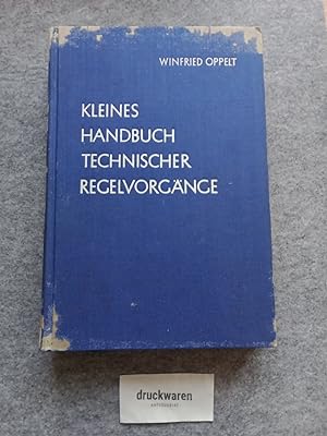 Kleines Handbuch technischer Regelvorgänge.