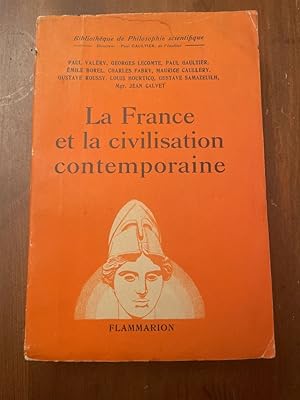 Seller image for La France et la civilisation contemporaine for sale by Librairie des Possibles