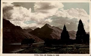 Ansichtskarte / Postkarte Queenstown Neuseeland, Lake Wakatipu