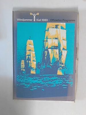 Windjammer Kiel 1980. Offizielles Programm