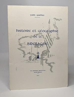 Imagen del vendedor de Histoire et gographie de la bretagne a la venta por crealivres