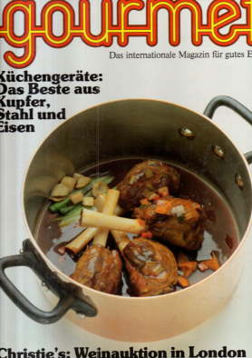 Bild des Verkufers fr Gourmet. Das internationale Magazin fr gutes Essen. Band 28. zum Verkauf von Leonardu