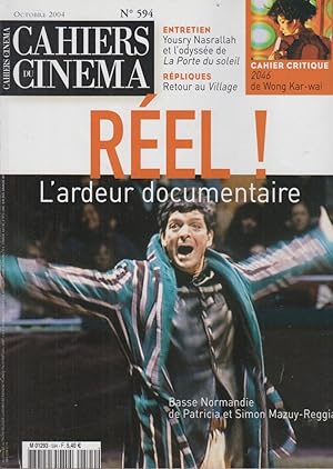 Imagen del vendedor de Cahiers du cinma n 594, octobre 2004 a la venta por PRISCA